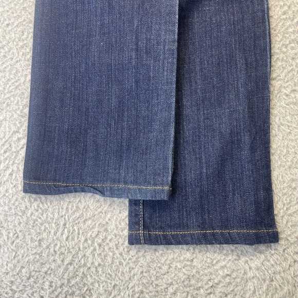 Siwy Low Rise Jeans Women 26 Blue Dark Wash Straight Leg Isobel Restart My Heart - Picture 13 of 14